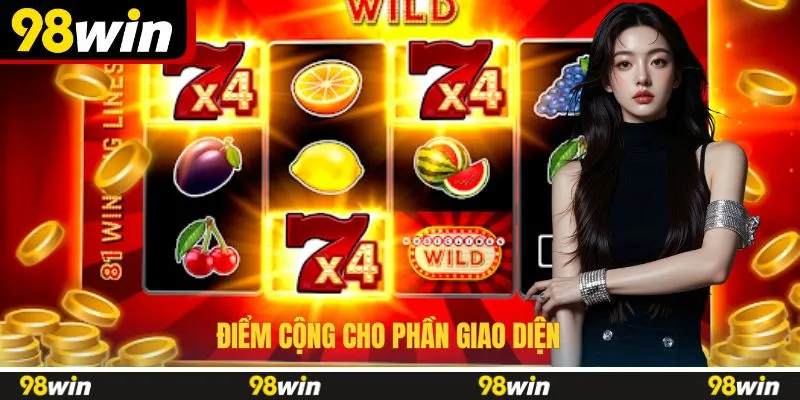 Điểm cộng cho phần giao diện