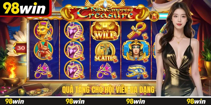 Quà tặng cho hội viên đa dạng